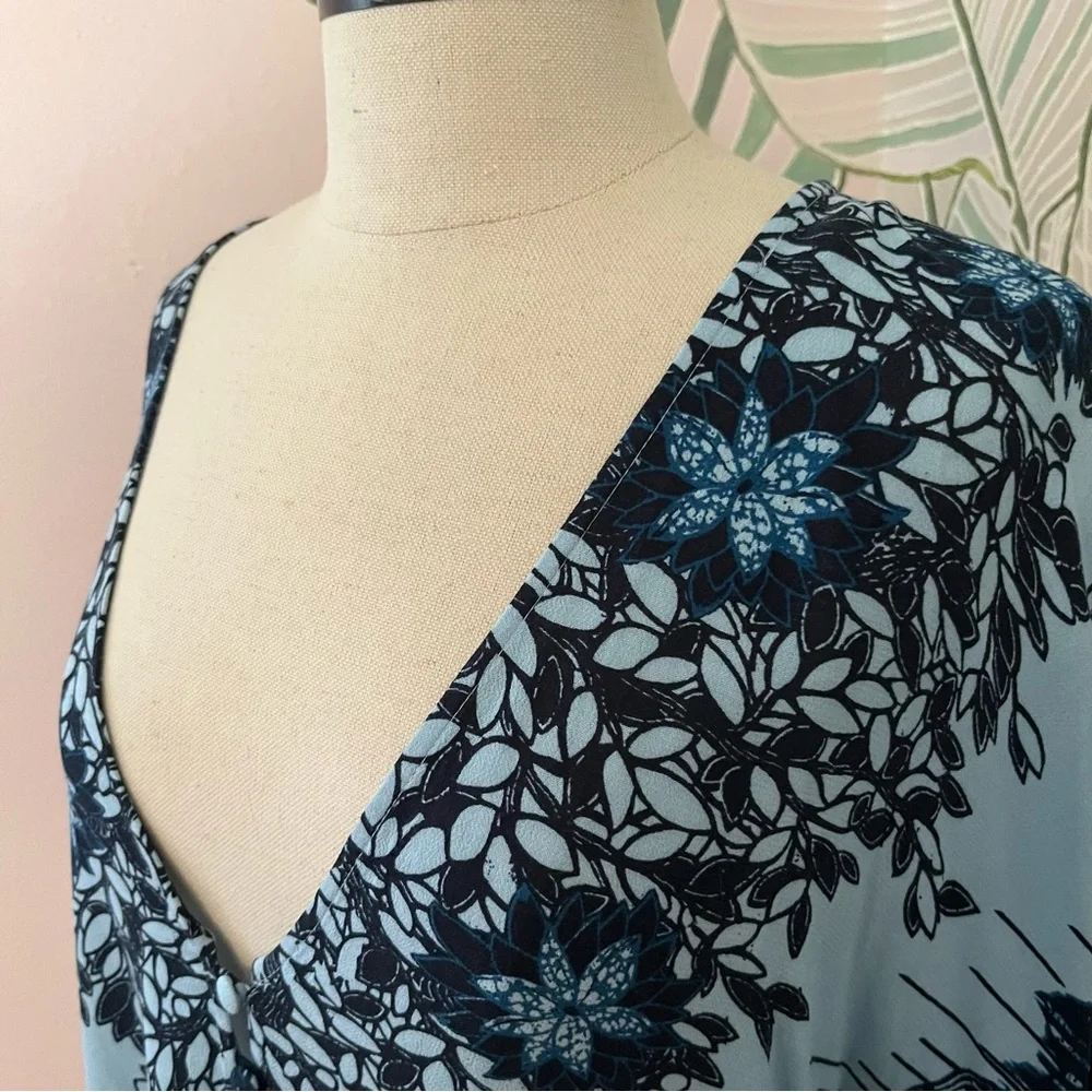 Free People Floral Print Blouse - Picture 7 of 9